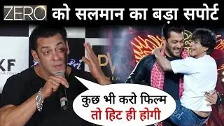 Salman Khan Promote of Zero Movie | Huge Support of Dwarf Men