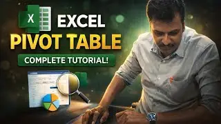 Excel Pivot Table in Telugu | Complete Beginner to Advanced Guide