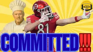 Michigan Football Continues HOT Recruiting Momentum Landing #! TE!
