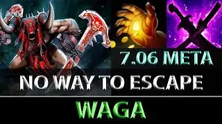 Waga [Bloodseeker] No Way To Escape Too Fast ► Dota 2 7.06e