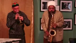 Warren Smith, Bill Cole, Andrew Lamb - 'Drums for Warren' benefit - Brecht Forum, NYC - Jan 20 2013