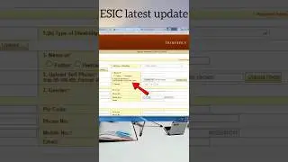 ESIC latest update | Upload self photo update in esic #esic #latest #update