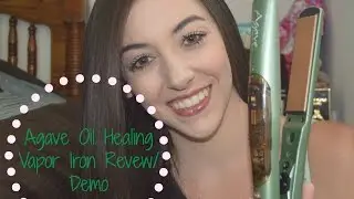 Agave Oil Healing Vapor Iron Review + Demo