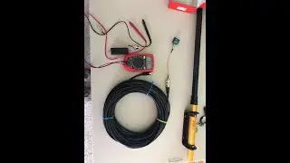 Тестирование коаксиального кабеля RG8X