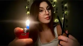 ASMR Negative Energy Clearing | Negatif Enerji Temizliği: Kes & Yak ✂️🔥