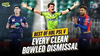 BEST OF HBL PSL V - EVERY CLEAN BOWLED DISMISSAL