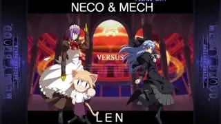 Melty Blood Actress Again Current Code- Neco & Mech's Scenario