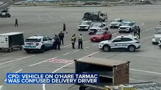 Delivery driver mistakenly drives onto O'Hare tarmac: Chicago police