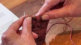 27 juin 2024: Lancement du bas « Symphonie torsadée » et petite démo de la torsade 🧶🧶🧶