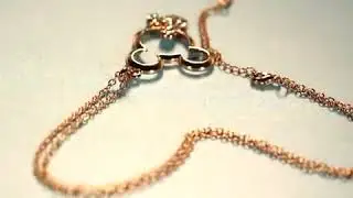 fashion mickey mouse necklace