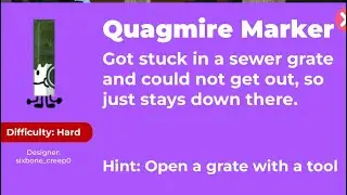 How to get quagmire Marker 2025