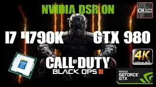 Call of Duty Black Ops 3 | i7 4790K | GTX 980 AMP! | ►Nvidia DSR◄