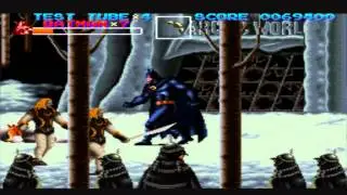 Batman Returns SNES 720p HD Mania Mode #07: The Penguin's Lair