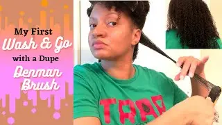 Смойте и идите с щеткой Deman Brush | Я попробовал Denman Brush Dupe
