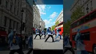 bts member dance in London #bts #london #btsarmy #viral