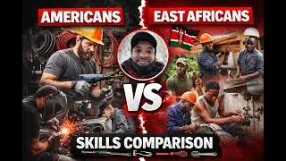 I Was Shocked by the Skills Americans Have Compared to East Africans// Lucky Boy usa