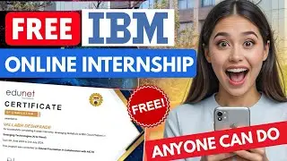  🛑IBM FREE Online Internship 2026 | AICTE Approved | Free Certificate | Apply Now!🔥