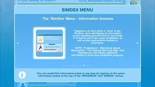UPDATING THE SIMS FREEPLAY AFTER BEING AWAY THE SIMDEX?