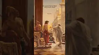 Who warned pontius pilate not to crucify JESUS?
