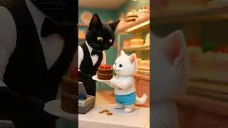 The Little Cat's Story of Being a Gentleman Thief#animation #cat #story #cartoon #shorts