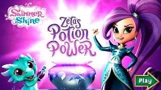 Shimmer and Shine - Zeta Potion Power. Kids games for girls.
