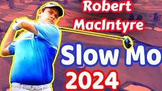 Robert MacIntyre | Slow Motion | Golf Swing  | Genesis Scottish Open 2024
