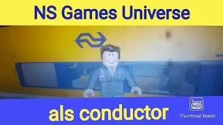 [NS Games Universe] met de VIRM van Amsterdam naar Maarssen (Als Conducteur)