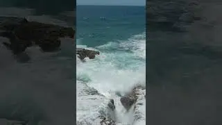 Feel the the force of these waves crashing in #Bocapistol #SheteBokaNationalPark #Curacao
