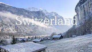 🇨🇭❄️Most Beautiful Place in Switzerland 🇨🇭 | Lauterbrunnen – Fairy Tale Valley 4K❄️🇨🇭