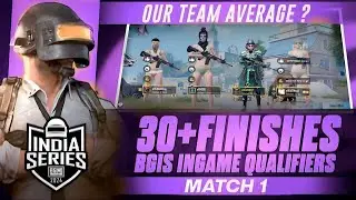 BGIS In-Game Qualifiers 2024 Gameplay | Match-1 37+ Finishes WWCD elfclan @GlobalEsportsIn