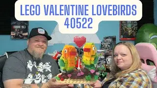 Lego Valentine LoveBirds 40522.  Speed Build!