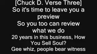Public Enemy - Harder Than You Think (Lyrics on Screen)
