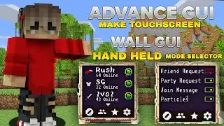 Setup This Touch Screens in Your Minecraft Server  Advanced GUI Plugin
