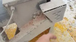 The corn dryer is running!