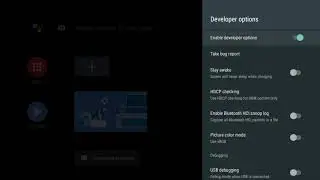 tv normal developer mode debugging nougat oreo