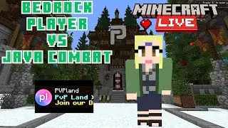 Practicing Minecraft PvP LIVE! 🗡️💥 | Bedrock Player vs Java Combat