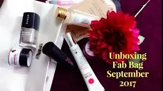 Fab Bag September 2017 Unboxing | All That I Wonder