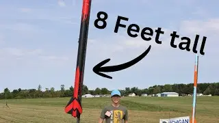 Building a Giant 8 Foot Tall Rocket!