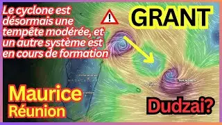 Le cyclone est d&eacute;sormais une temp&ecirc;te mod&eacute;r&eacute;e, et un autre syst&egrave;me est en cours de formation
