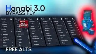 [ Free ALTS ]  Hanabi 3.0 | New Hypixel Fly Bypass