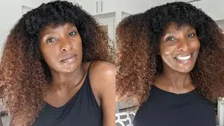 OMG!!! Super Affordable, natural human hair wig😍 No glue or lace needed from CurlsCurls