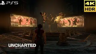 Uncharted: The Lost Legacy Remastered (PS5) Shadow Theater Puzzle Trophy (4K 60FPS HDR)