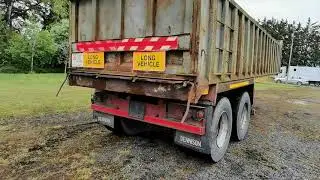 1998 Dennison F22M Tipper Trailer For Auction