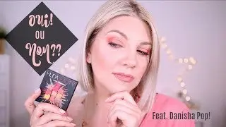 NEW| Coral Obsessions Huda Beauty | feat Danisha Pop ( gemstone obsessions) | 1ère impression & tuto