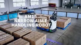 Exploring the Latest Robotic Material Handling Technology.#smartfactory #agvrobots