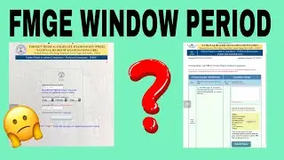 FMGE edit window/ #fmgewindowperiod2022 / #fmgeexm2022/ mrnik.