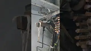 Powerloom dobby mechanism #powerlooms #textile #textiles#design #screen #dhoti #dobby  #weaving