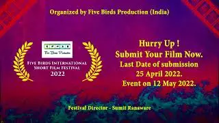 Five Birds International Short Film Festival 2022