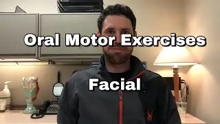 Oral Motor Exercises - Facial Part 1/5 - Hold Air in Cheeks for 5 Seconds