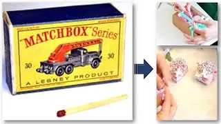 DIY EASILY And QUICKLY Handmade Matchbox Gift Guest Best Friends|EASY MATCHBOX GIFT IDEA FOR FRIEND
